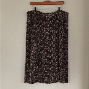 Madewell Ditsy Floral Midi Skirt 14